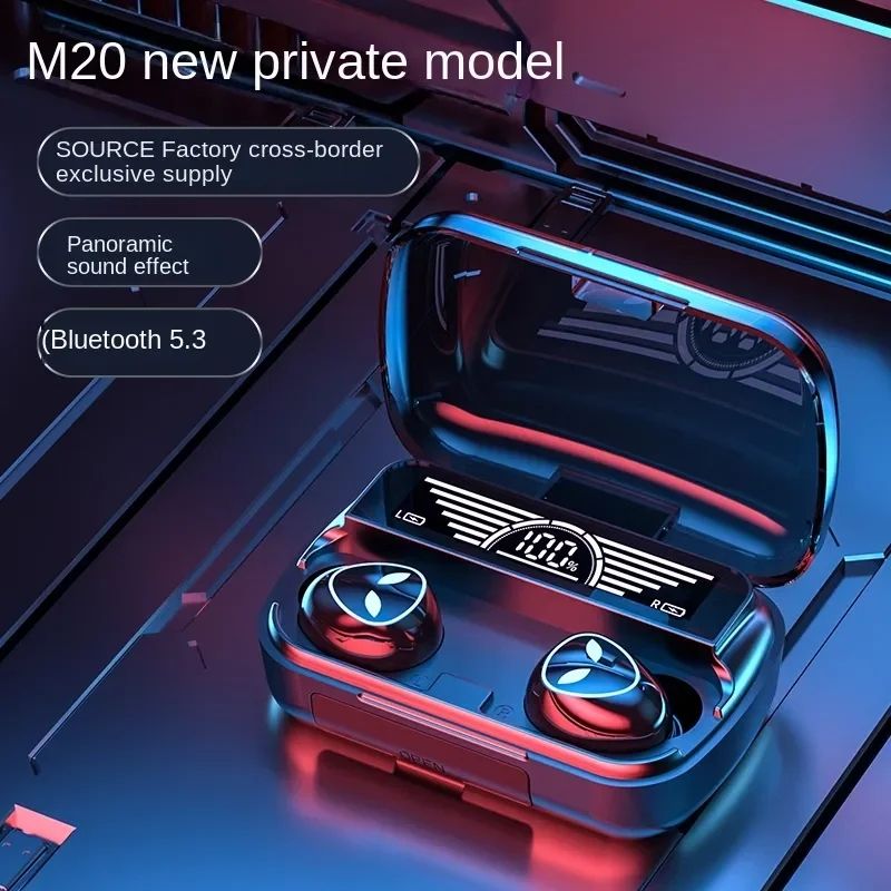 M20 TWS WIRELESS EARBUDS WITH NOISE CANCELLING FEATURE