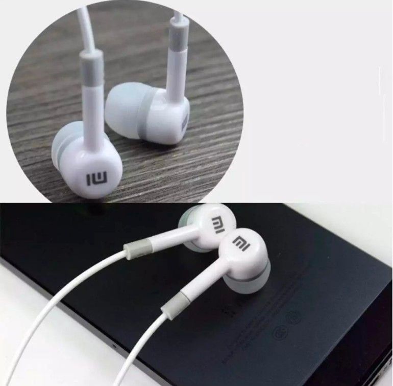 Mi2 In Ear Stereo Earphone with Mic & 2 Pair Extra Earbuds Compatible For All Mobile | ear phone /MI2 headphone for xiaomi/MI MI Android Earphone MI2 Mi 2 Earphone For Android | MI Earphone for Android-White Color | xiaomi Android. 