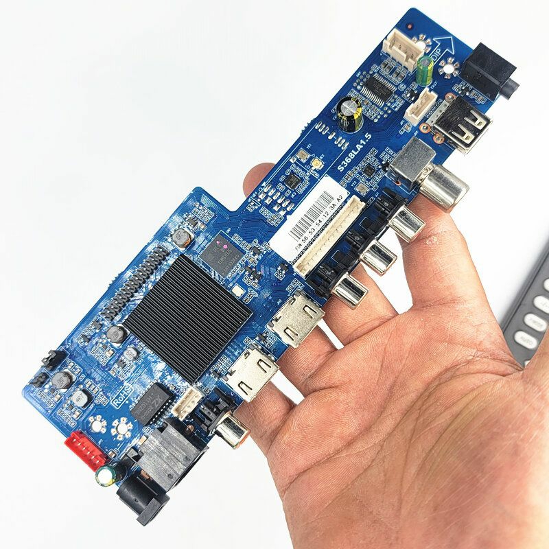 S368LA1.5 Android 9 512M+4G Newest Smart TV Motherboard 11"~32" Panel. 