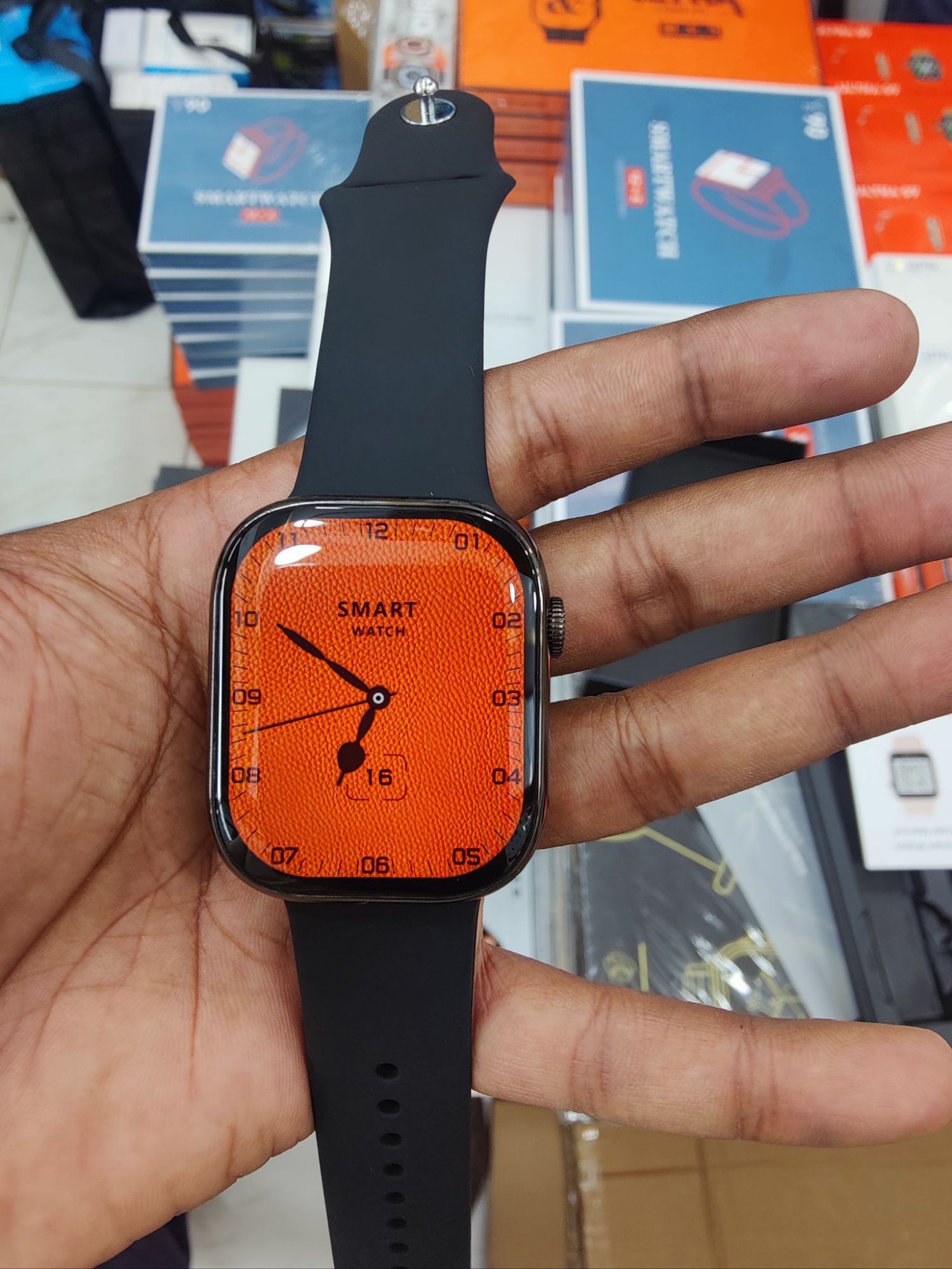 WS-S9 MAX Smartwatch with AMOLED Display. 