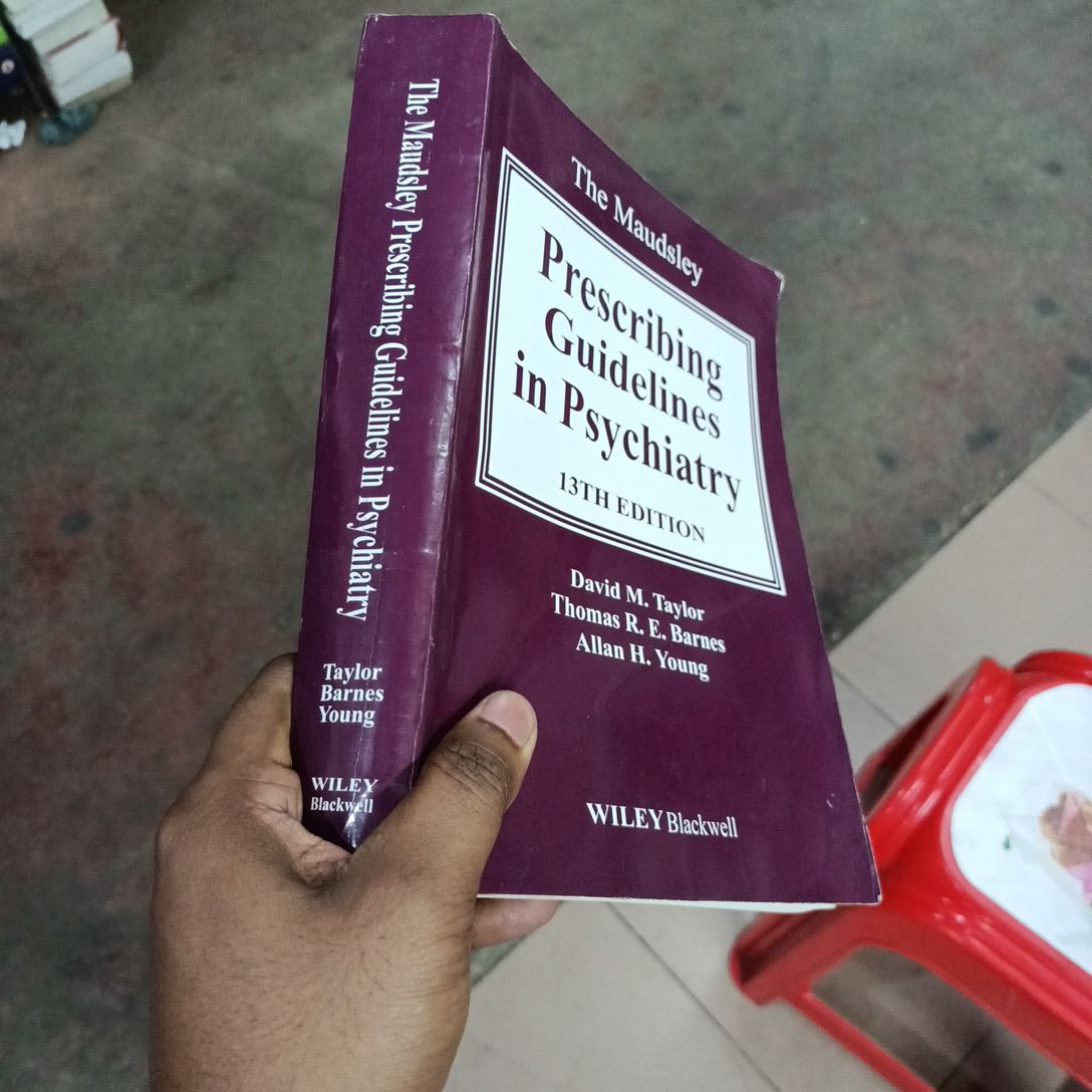 The Maudsley

Prescribing Guidelines in Psychiatry

13TH EDITION. 