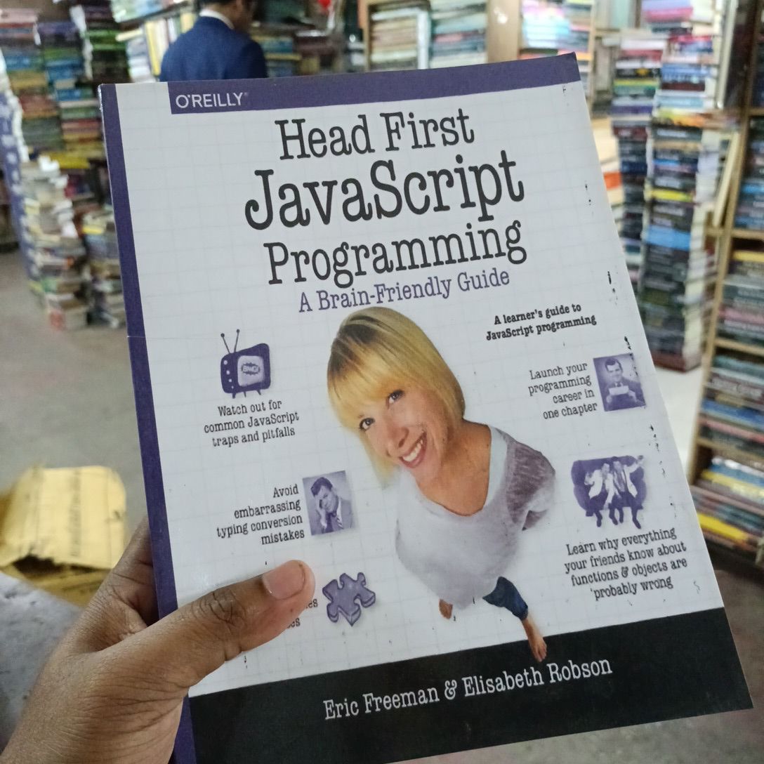 Head First JavaScript Programming: A Brain-Friendly Guide Book by