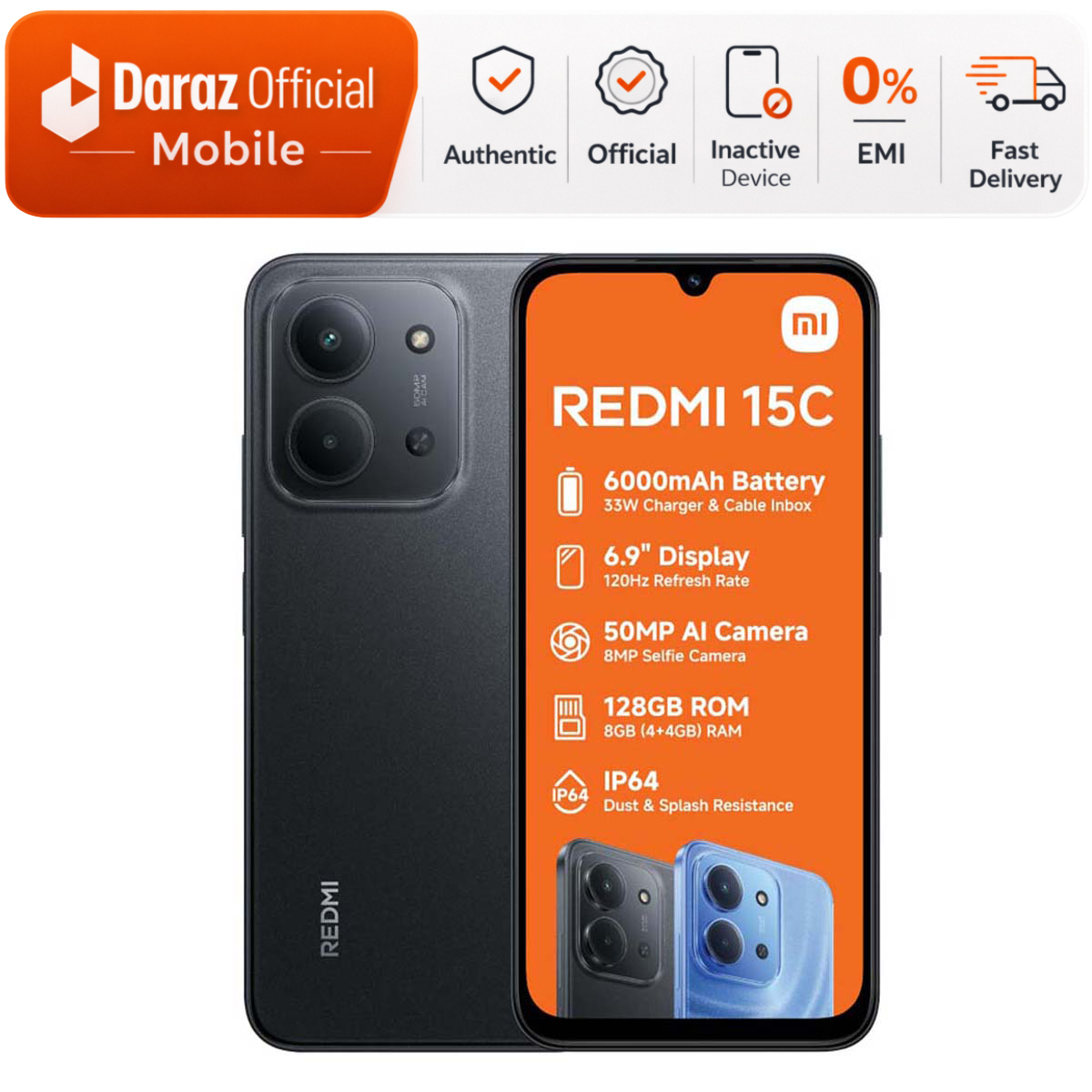 Xiaomi Redmi 15C 8GB/256GB | Official