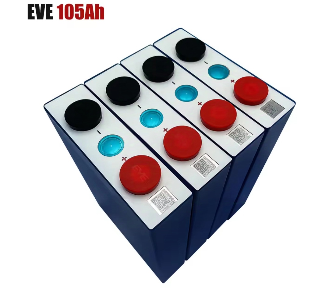 12v Eve Grade A Lifepo4 Lithium Phosphate Battery 105ah