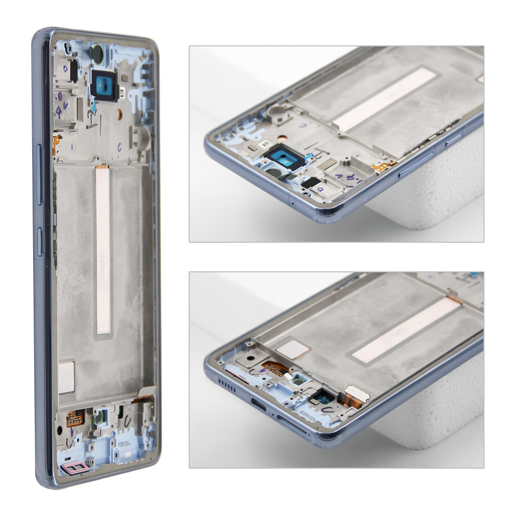 For AMOLED For Samsung A53 5G LCD Display With Frame Touch Screen Digitizer Assembly For samsung A536 A536B Screen. 