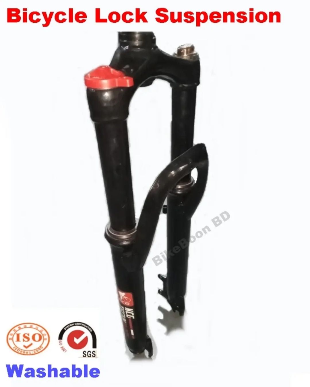 Aluminium Alloy Mountain Bike Bicycle Fork Suspension Fork - Durable Fork For Smooth And Stable Riding Experience. 