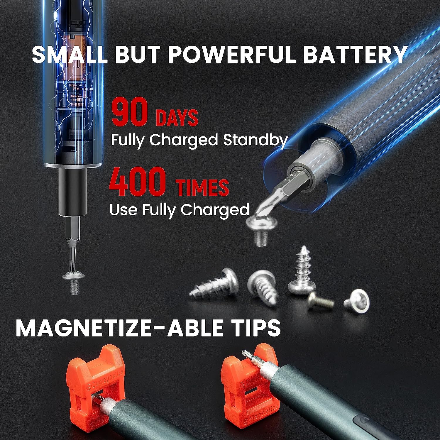 28 in 1 Precision Electric Screwdriver Set Magnetic Cordless Screwdriver with Torque Adjustment for Xiaomi iPhone Power Tools. 