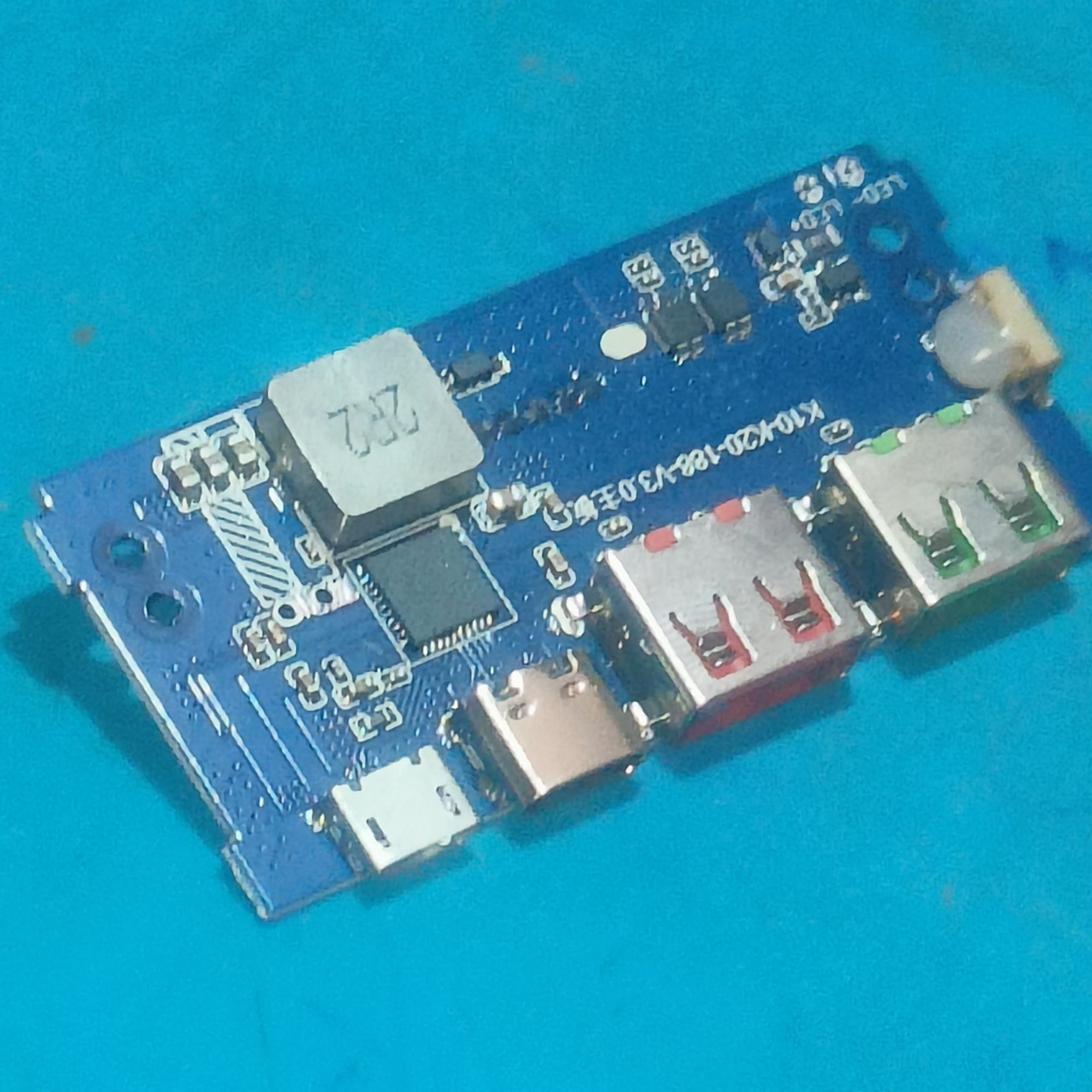 IP5356 27W Quick Charge PD3.1 USB 3.1 Gen-1 Digital Power Bank Circuit 3 in 1 Charging Input Output Port LED Display. 