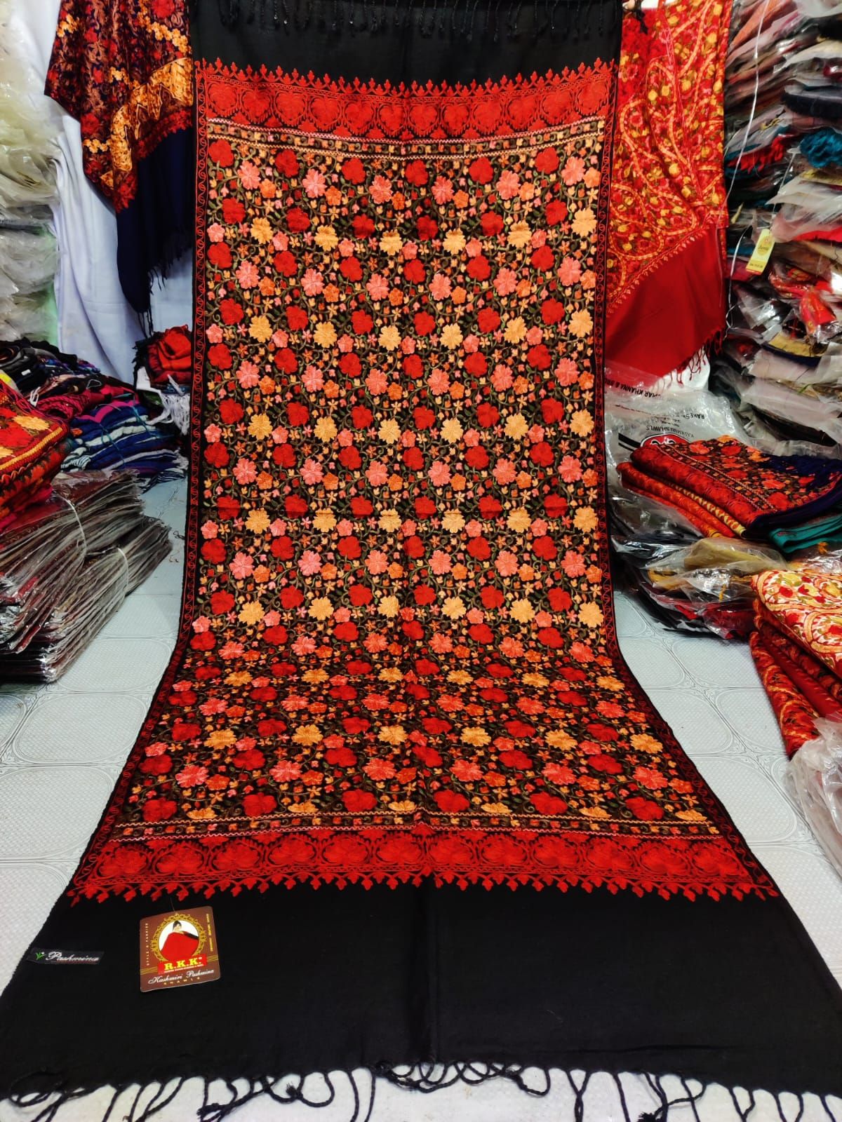 Kashmiri Poshmina Shawl for Women Winter