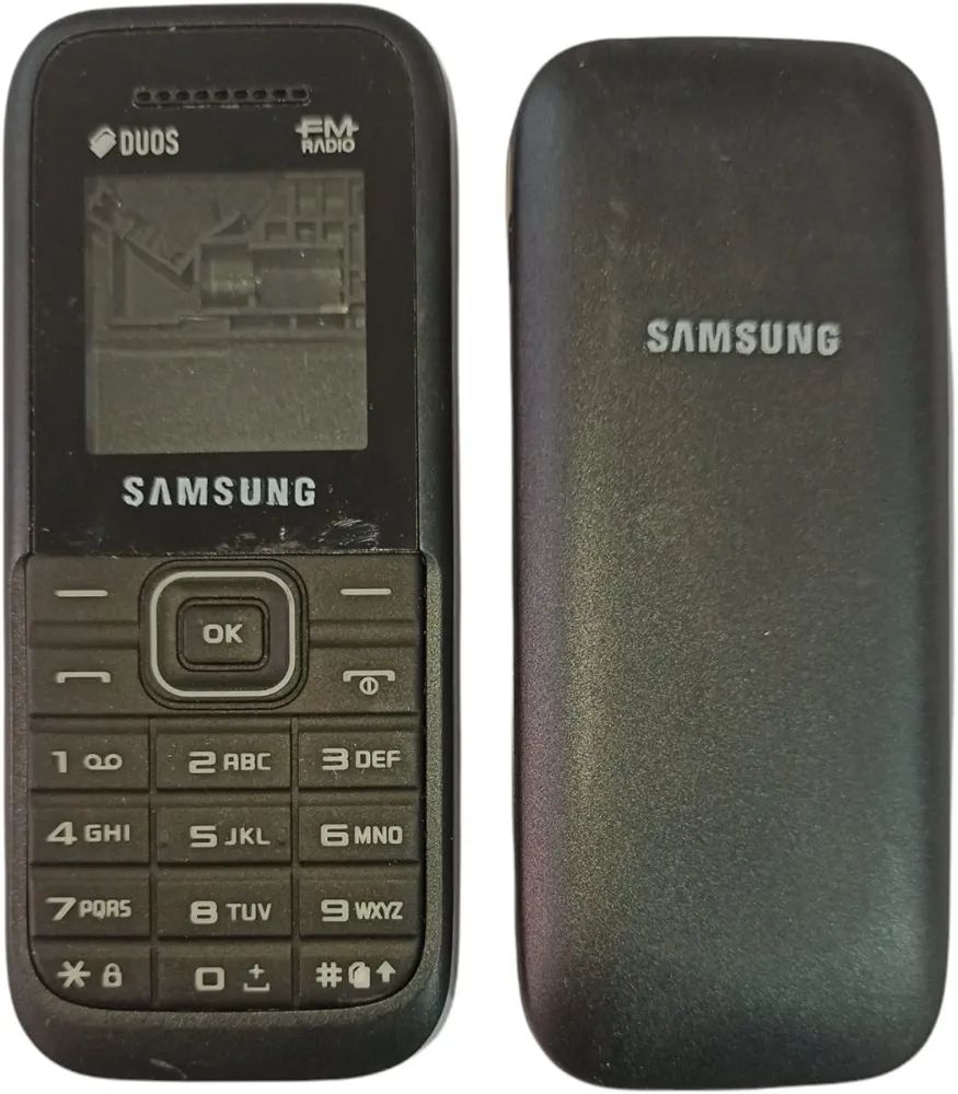Full Body Housing Panel for Samsung B110, Samsung Guru FM Plus (SM-B110, SM-B110E)smooth keypad