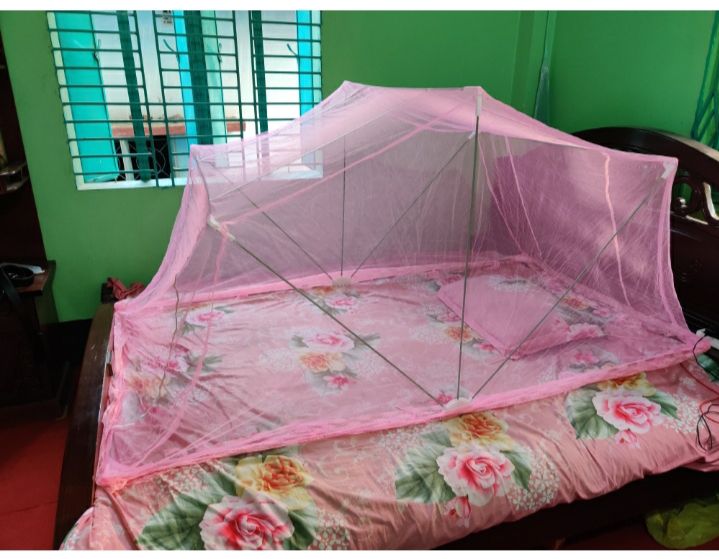 Lazy adult Mosquito Net Magic mosari Singles Bed-বড়দের স্টাইলিশ মশারি - portable mosquito net