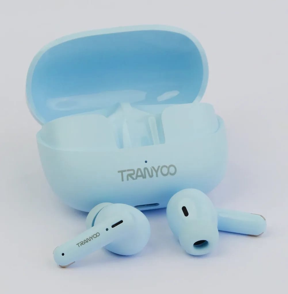 TRANYOO T-M26 Wireless TWS Bluetooth Earbuds with high Bass Audio. 