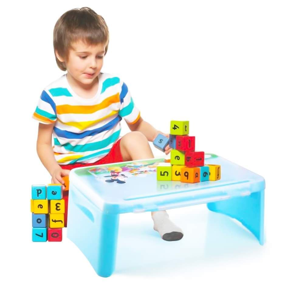 Lap Desk with Storage - Durable Lightweight Portable Laptop Computer Adults Desk for Kids Homework or Study. 