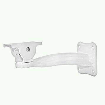 Imported Mounting Bracket 6 Inch CCTV Camera Stand White Color. 