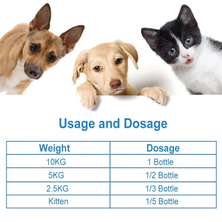 original Flea Killer Spot on 2.5 ml  for Pet Cat and Dog. 