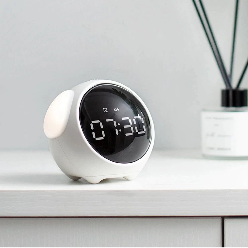 Xiaomi Cute Expression Alarm Clock With Light