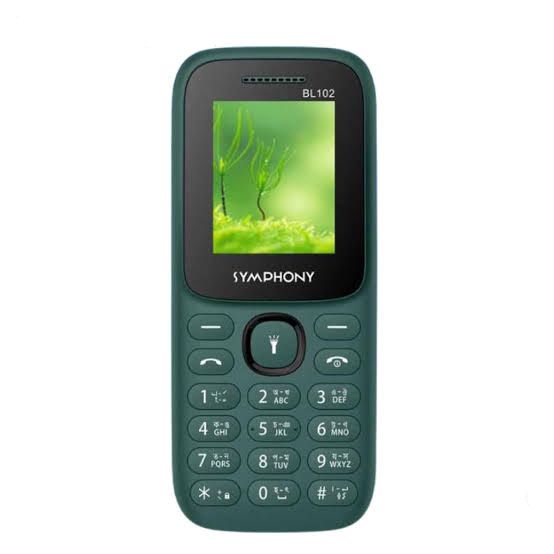 Symphony Bl102 Dual sim feature 1700mah battery. 