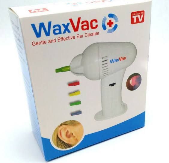 Wax Vac Ear Cleaner Vacuum Ear Cleaning System Cordless operation. 