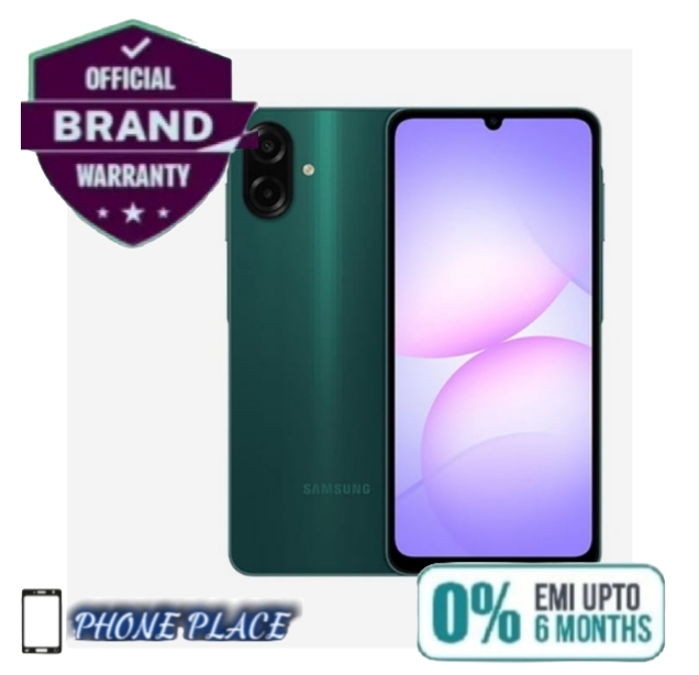 Samsung Galaxy A07(6+128GB)"6.7" PLS LCD, 90Hz ডিসপ্লে,25W ফাস্ট চার্জিং সহ 5000 mah Battery
