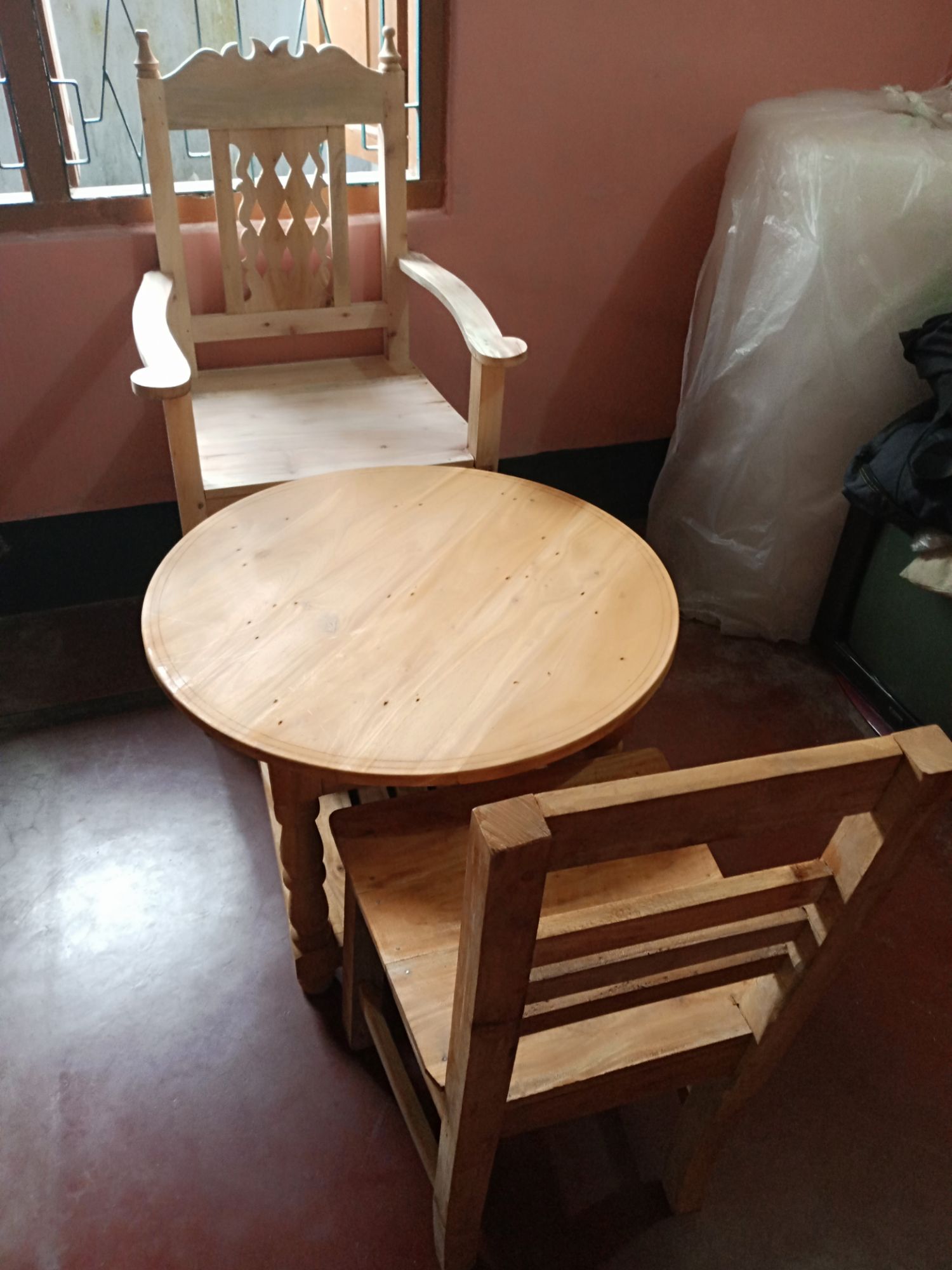 1 table 2 chair set secret meeting table secret dealing table TR coffee table office or store table. 