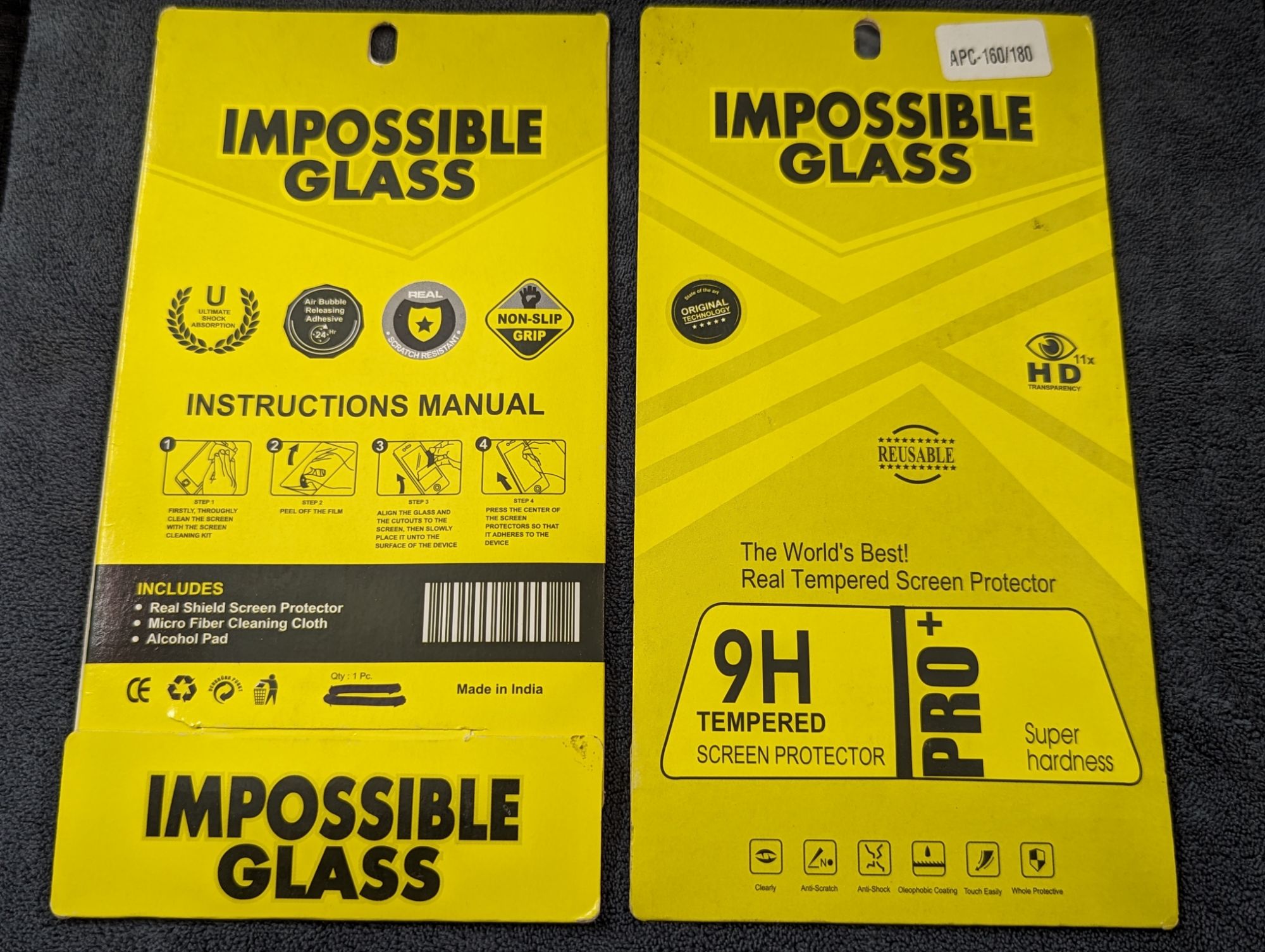 Tempered Screen Meter Protector, Meter Glass for Apache RTR 4V 160 180 200. 