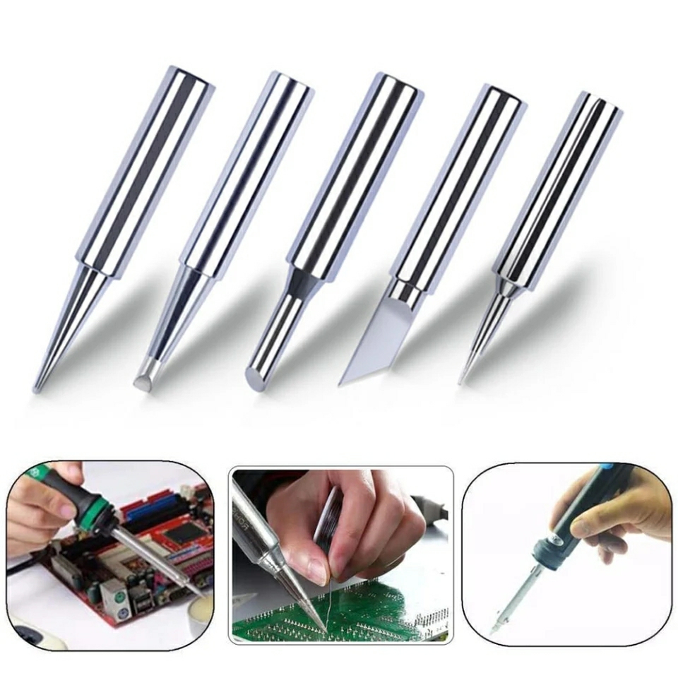 Soldering Iron Tip Kd 900M I + B + K + 2.4D + 3C Type 5 Piss Soldering Iron Head Set Koocu V900 V900C Xcy 908 And  The Same Type Of Iron. 