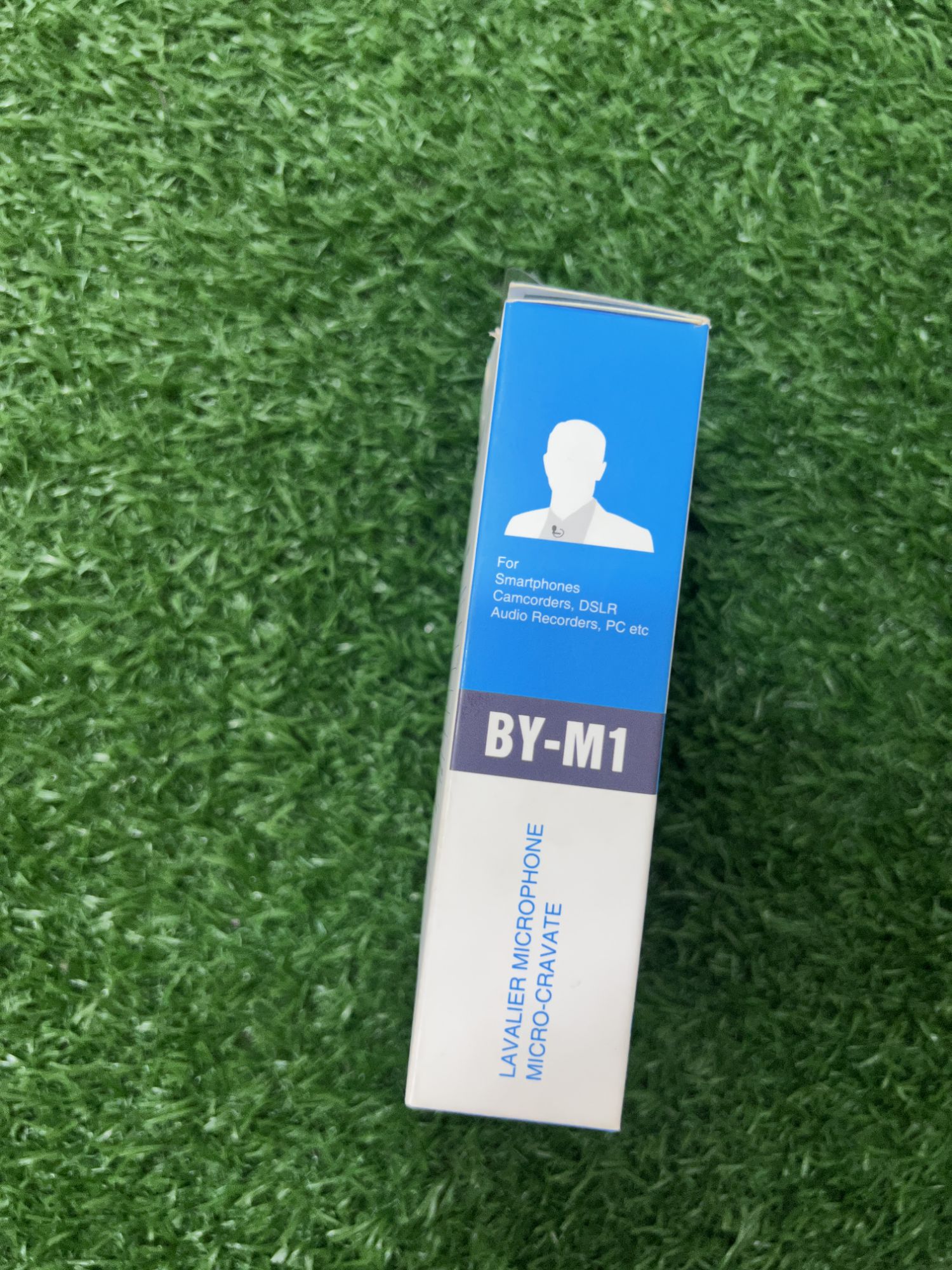 Boya ByM1 Auxiliary Omnidirectional Lavalier Condenser Microphone with 20ft Audio Cable . 