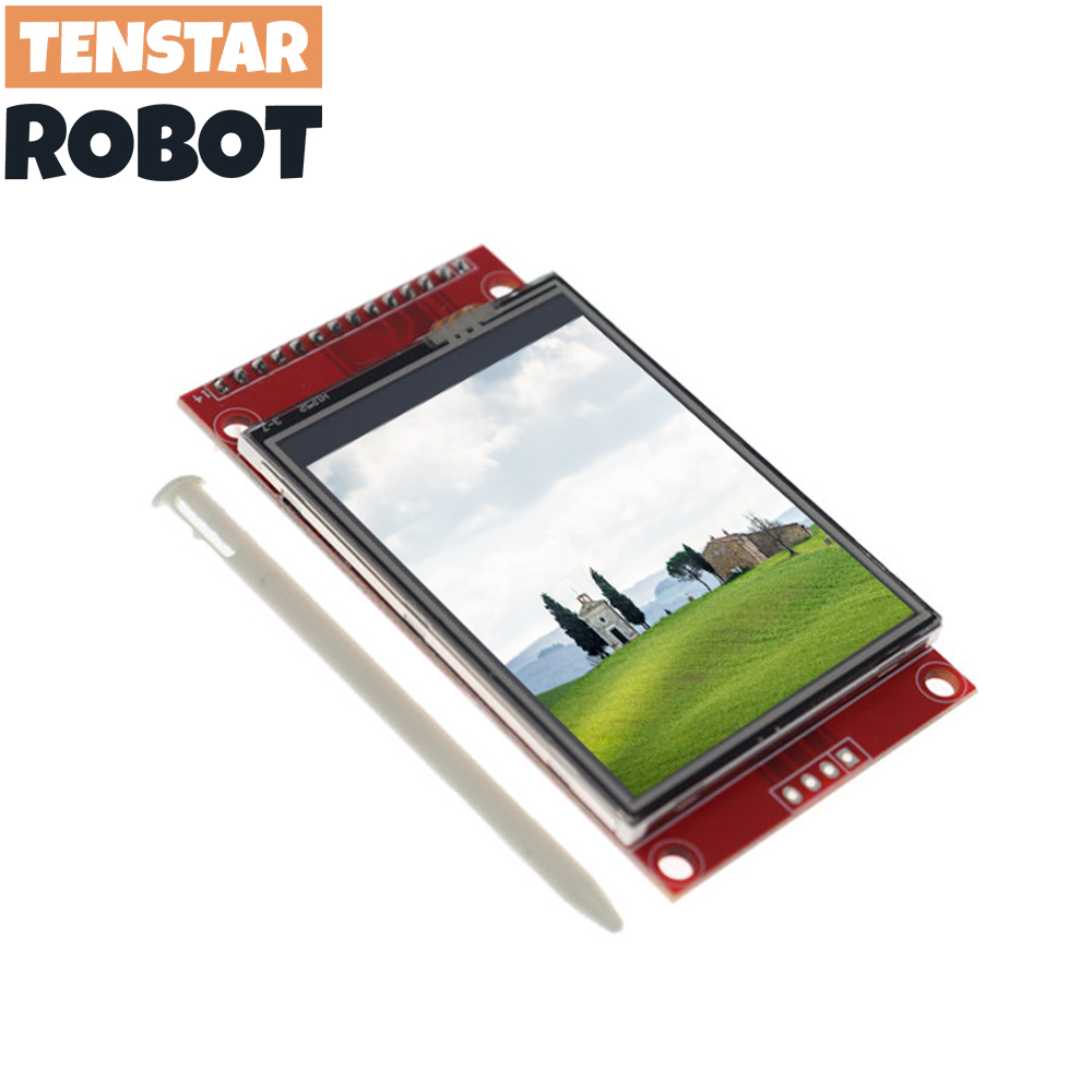 2.4 2.8 Inch SPI TFT LCD Touch Panel ILI9341 Chicp Serial Port Module With PBC  240x320 SPI Serial Display With Touch Pen. 
