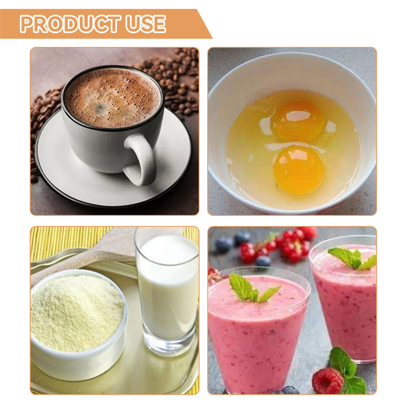 Mini Electric Whisk Foamer Blender Wireless Coffee Whisk Mixer Handheld Egg Beater Cappuccino Frother Mixer Kitchen Whisk Tools. 