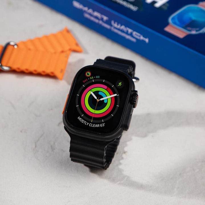 T3000 Ultra Smartwatch With 2 Pairs Straps. 