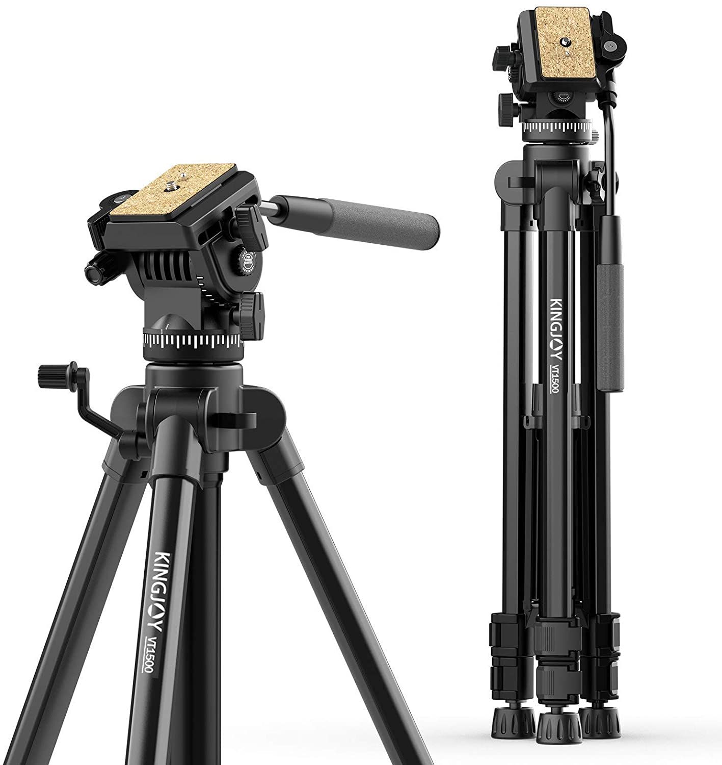 kingjoy vt-1500 hydrolic head tripod for camera. 
