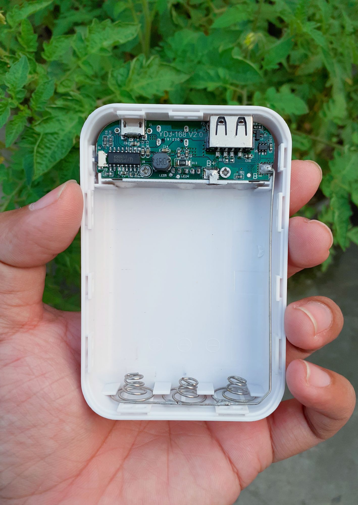(No Battery)DIY Kit 3x18650 Battery Charger Holder Power Bank Box Shell Case With Capacity Display Smartphone. 
