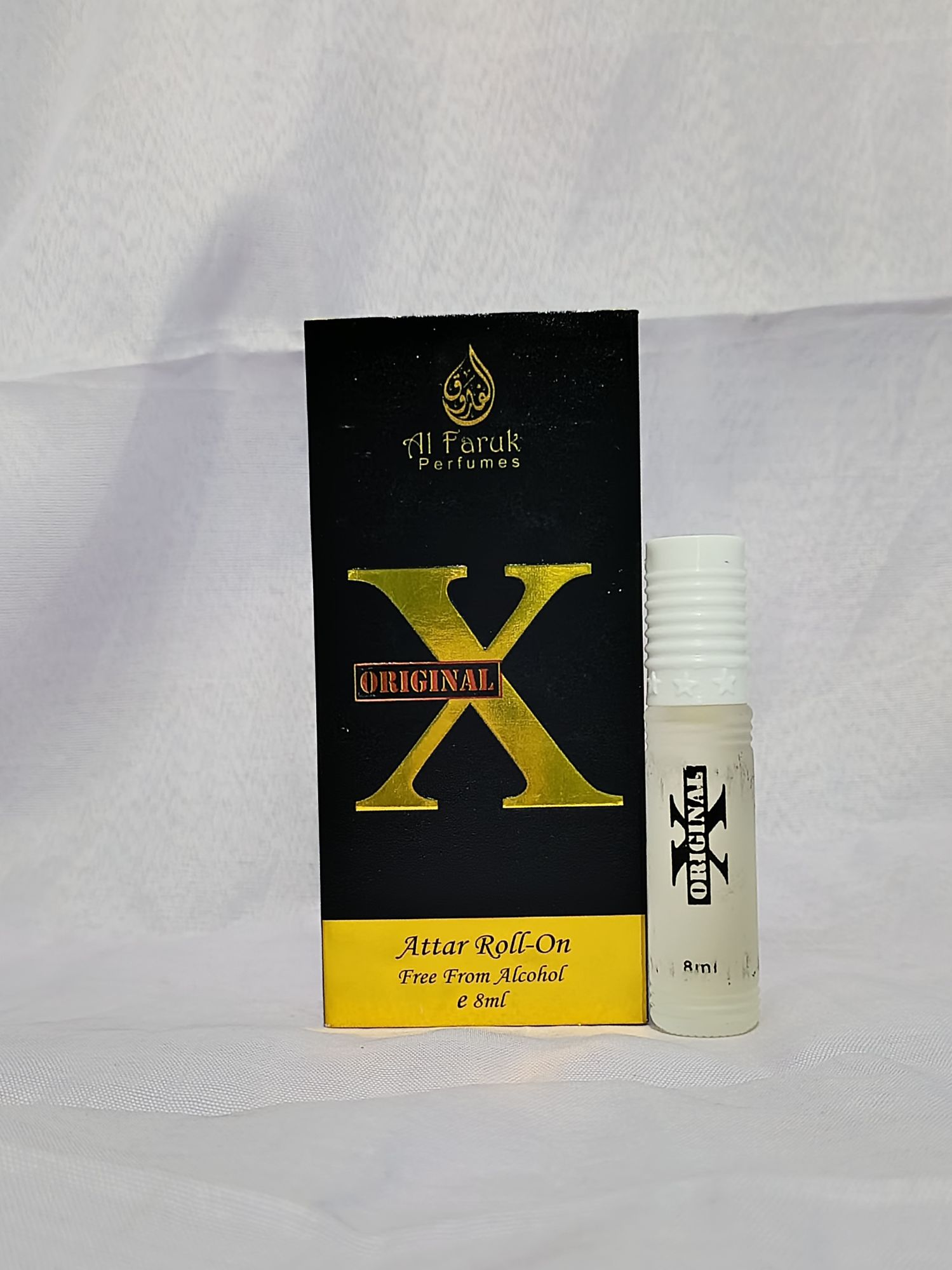 Best Quality X-Original attar (Al-Faruk New Colletione) roll on good fragrane 8ml.. 