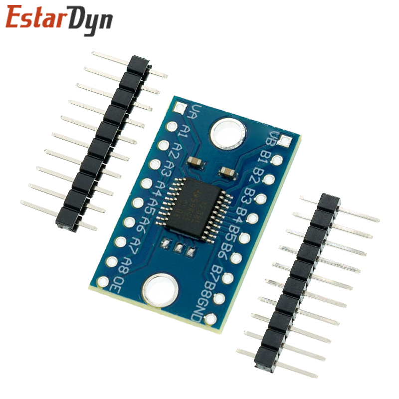 3.3V 5V TXS0108E 8 Channel Logic Level Bi-directional Converter Module TXB0108 Mutual Convert Module TXS0108. 