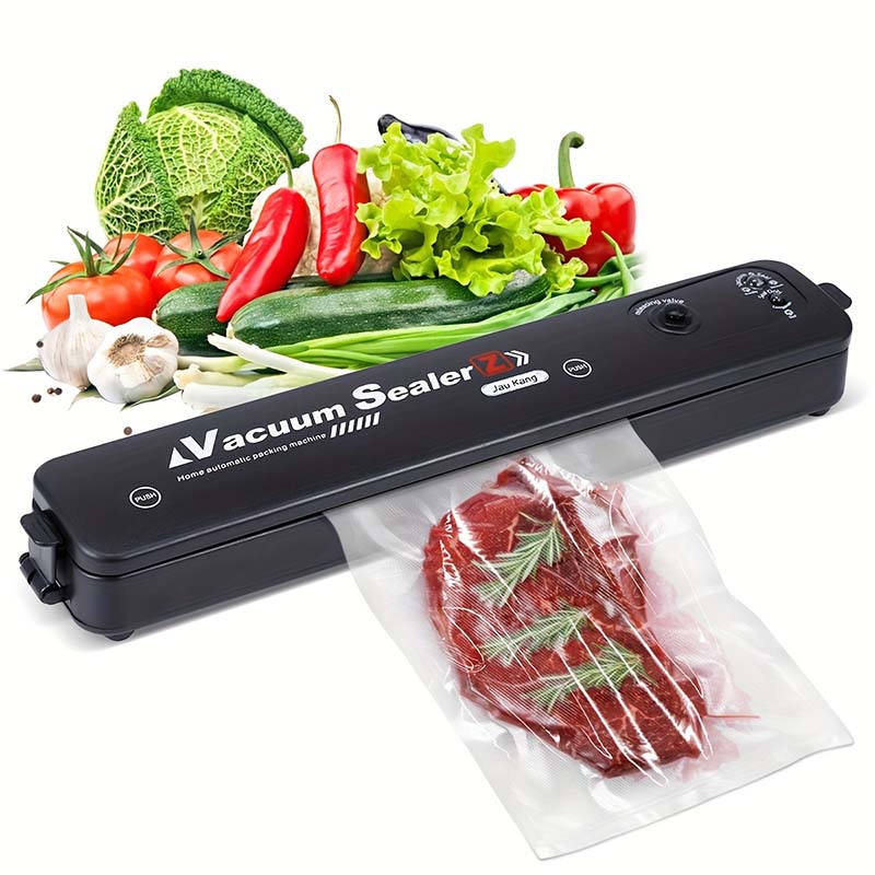 Vacuum Sealer Machine EU Plug Free Gift 10pcs Saver Bags Kitchen Vacuum Packer Machine Small