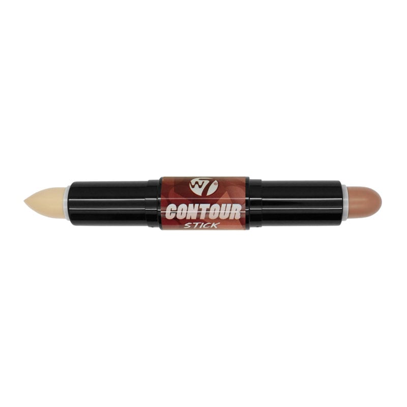 W7 Contour Stick - Double-Ended Creamy Contour & Highlight Makeup - Bronze, Shape & Define - Natural. 