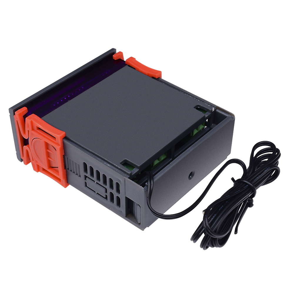 MH1210W Temperature Controller DC12V/24V AC90-250V/AC110-220V 10A Thermostat (with sensor) Heating and cooling control. 