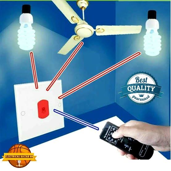 Remote control switch, MK Board Electric light On/Off & fan Speed Controller