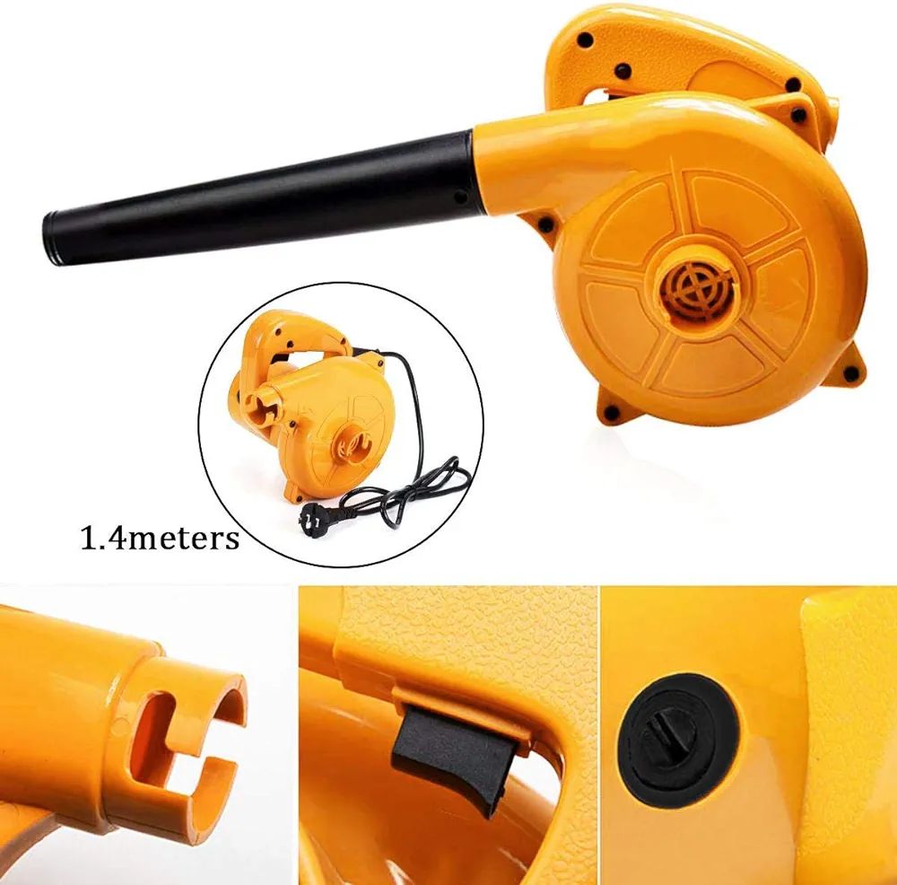 SuperPower Air Blower 2000W RPM 13000, Blow at 2.3M/Min with Variable Speed Control Vacuum/Dust Collector/Pc Cleaner/Electric (Standard Size, Colour As per availability. 
