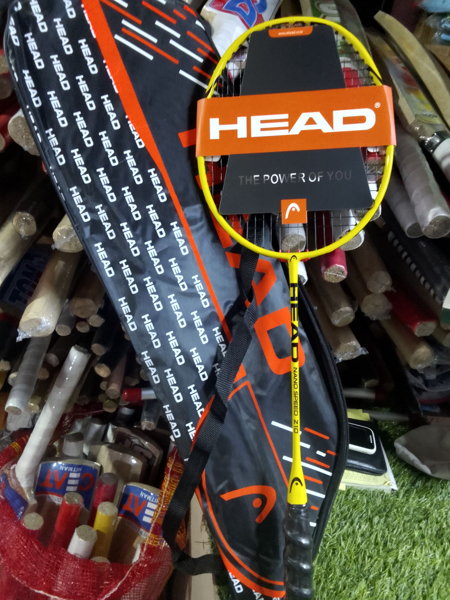 HEAD Badminton Racket - String Tension 30 Lbs Mashing Gadding