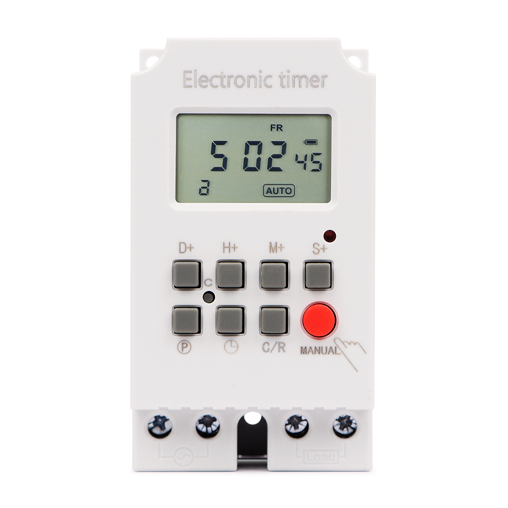 Digital Timer Automatic Programmable Time Switch 7 Days Weekly Relay ...