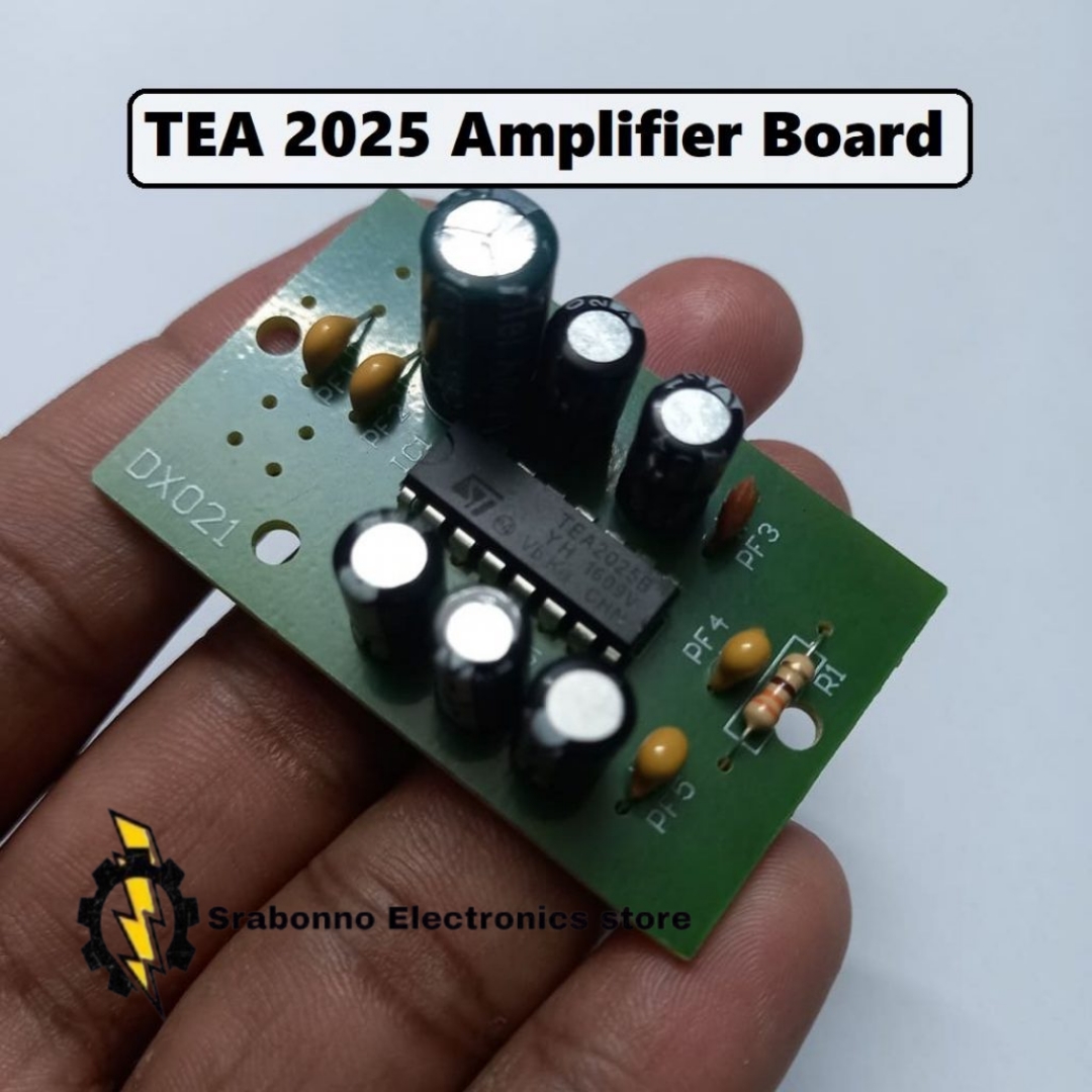 BANGLADESHI Mini DX021 TEA2025 Amplifier Circuit Board 5W Speaker TEA2025 Amplifier Board Power 9V-12V TEA2025 Subwoofer Audio Amplifier Circuit Board Audio Speaker Circuit