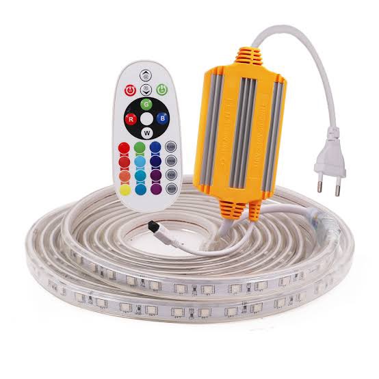 RGB Controller With Remote For 220V LED Strip Light 1500 watt (Only LED CONTROLLER) 16 Kinds Of Color RGB Controller For LED Strip Light Multicolour Controller. 