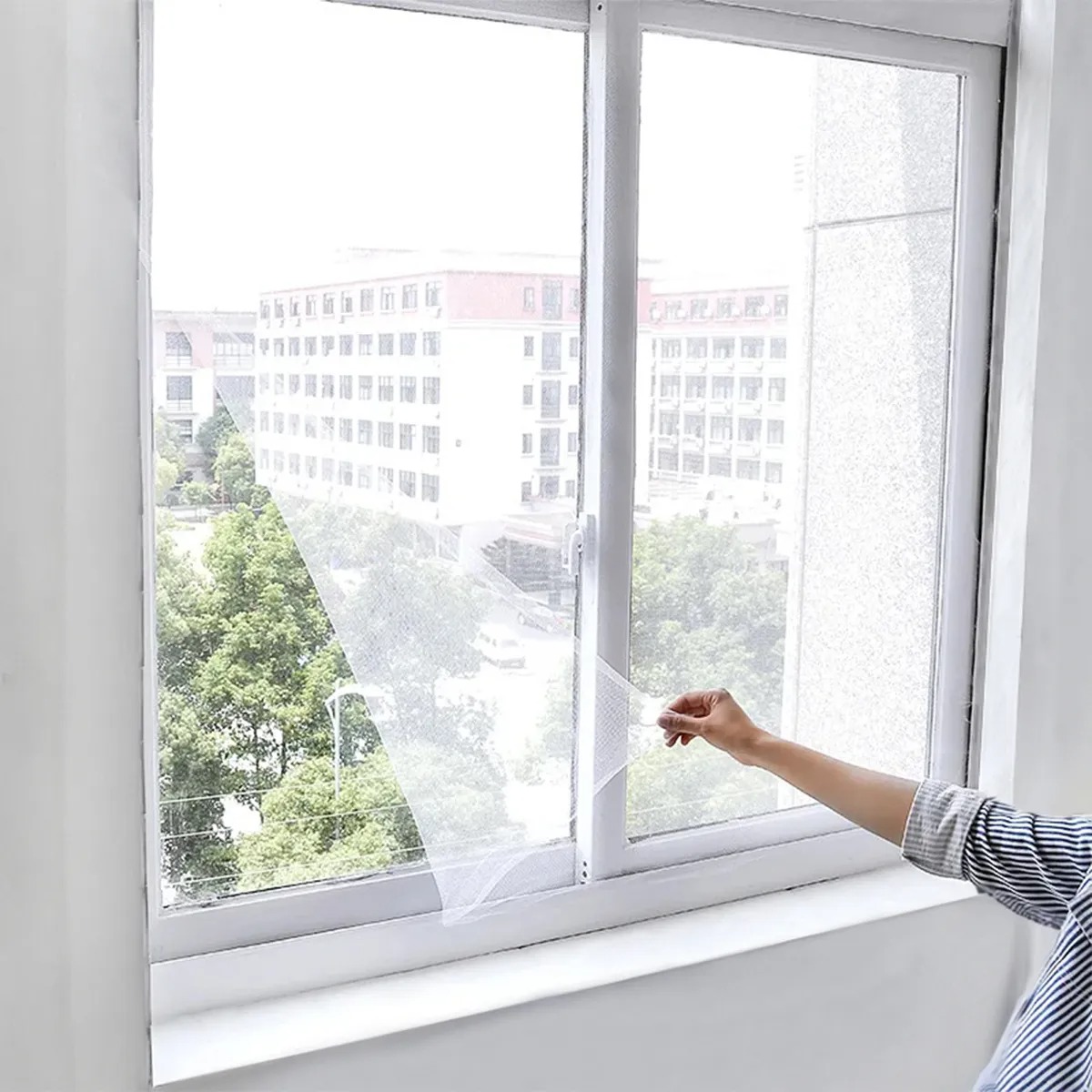 Best Quality Window Anti Mosquito and Anti-Insect Fly Bug Net 5/6 Feet. 