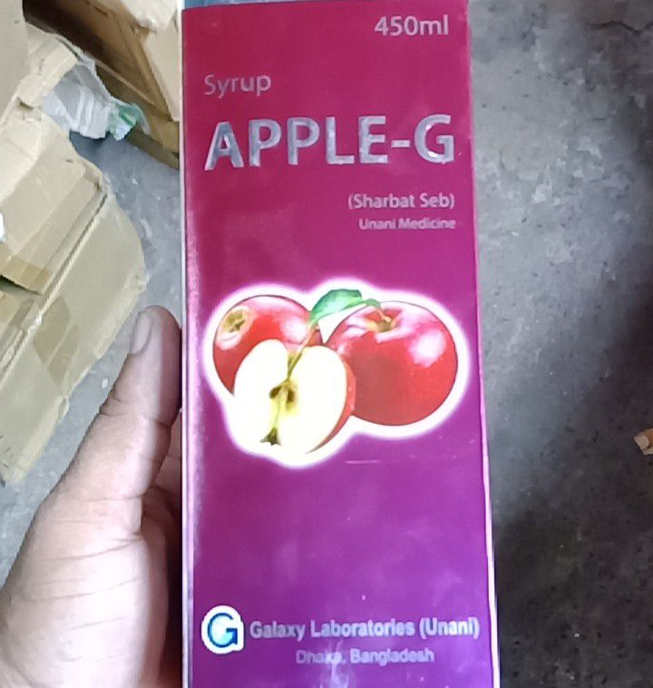 Syrup Apple - g (450 Ml (1Box). 