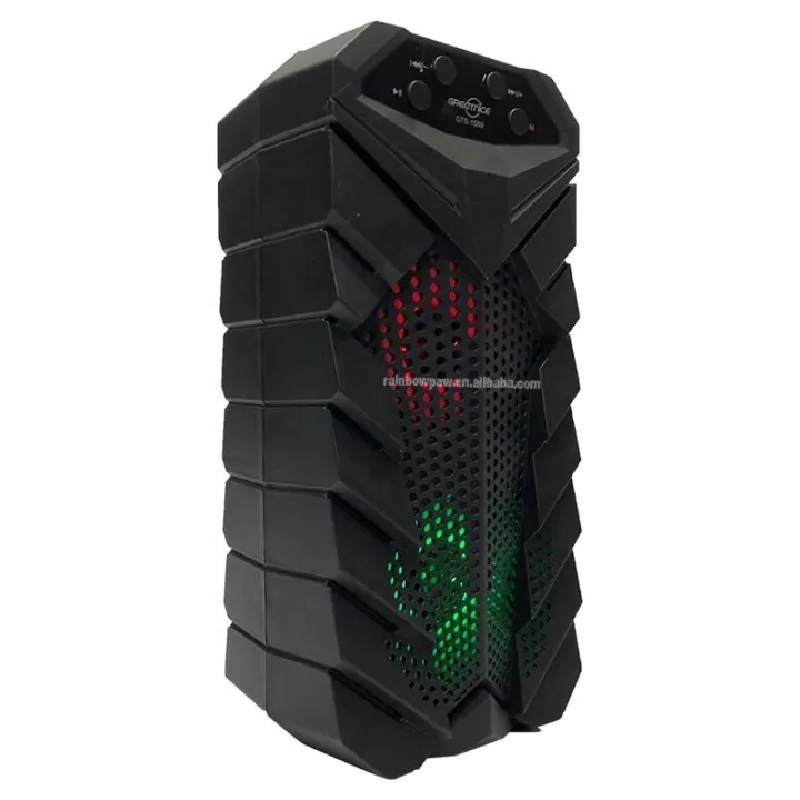 GTS-1559 GTS-5060 GTS-1558 Portable Wireless Dual 3 Inch Speaker Outdoor Mp3 Music Player Rechargeable With Fm Radio Usb Tf Tws. 