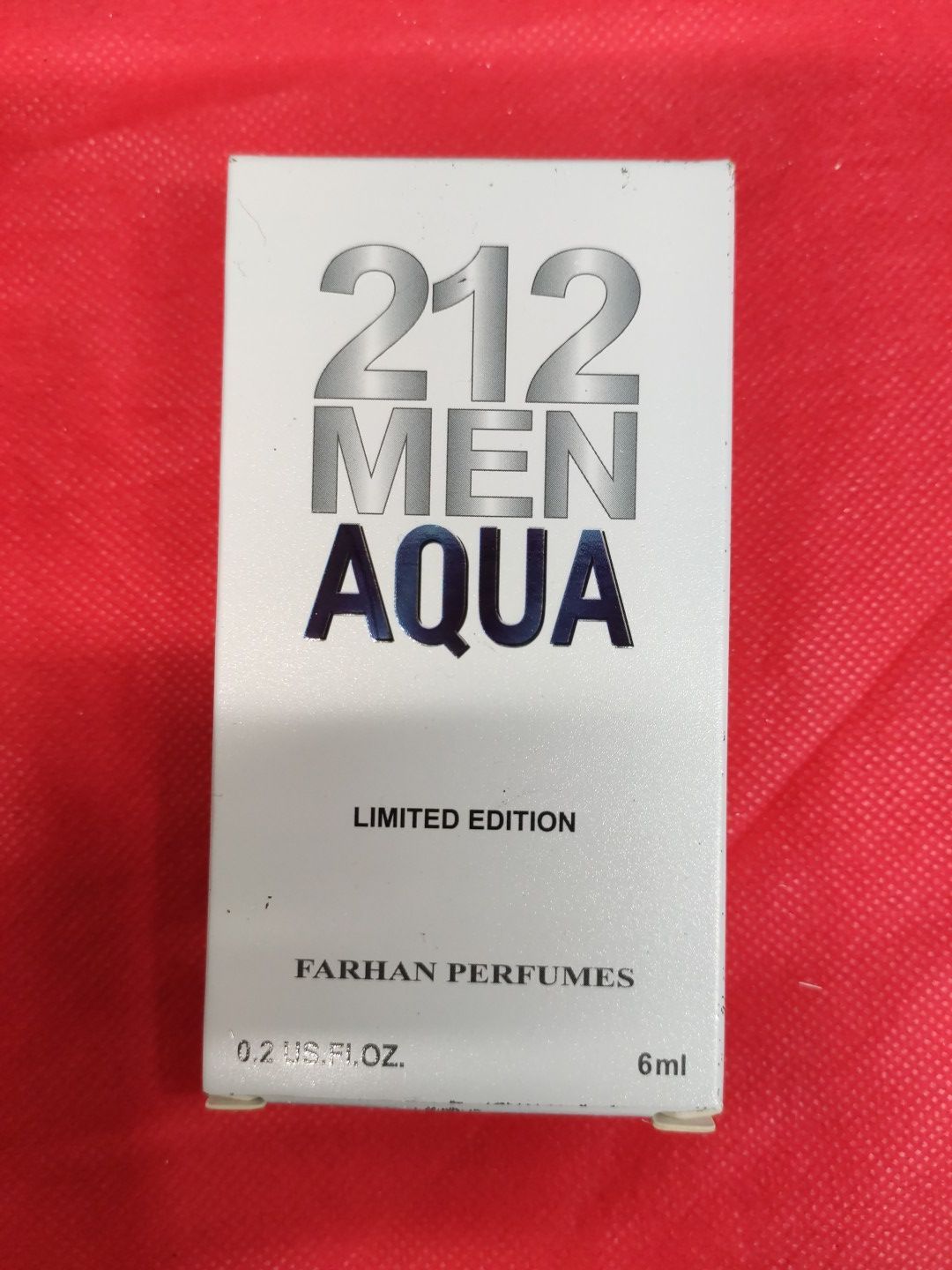 Farhan 212 Men Aqua Pocket Perfume Premium Roll-On Attar 6 ml