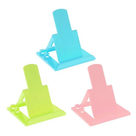 Smart Mobile Holding Mobile top Stand, 180° Perfect View, Height Adjustment, Wide Compatibility, Multipurpose, Anti-Skid Design Twistand  Multiple Colour. 