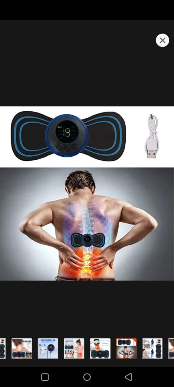 Moody Spark Body Massage 19 Strength Mini Massager Butterfly Multipurpose Use. 