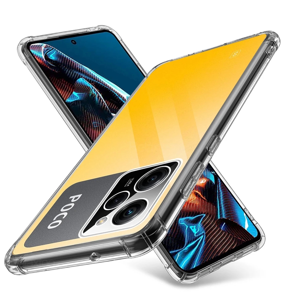 For Xiaomi Redmi Note 12 Pro Speed 5G (China Version) Shockproof Bumper Case with Clear Soft TPU Protective Phone Cover Anti-Scratch
